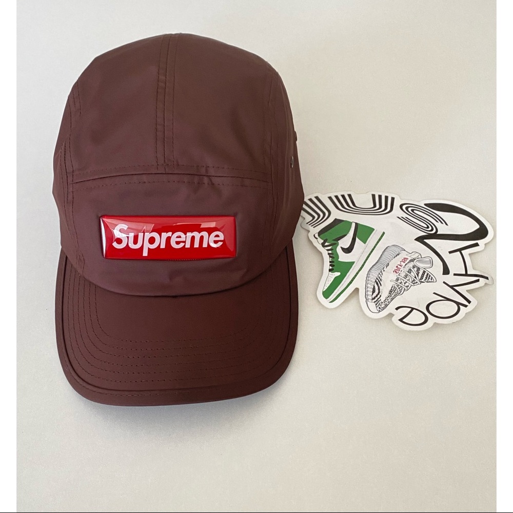 SUPREME INSET GEL CAMP CAP “Brown “